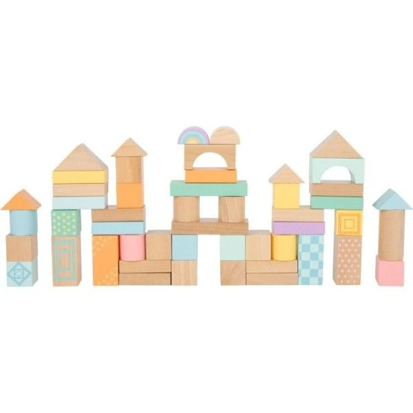 Jouet En Bois Baril De 50 Cubes Pastel Small Foot By Legler® - Jouets En Bois 3 Jouet En Bois Baril De 50 Cubes Pastel Small Foot By Legler® - Jouets En Bois