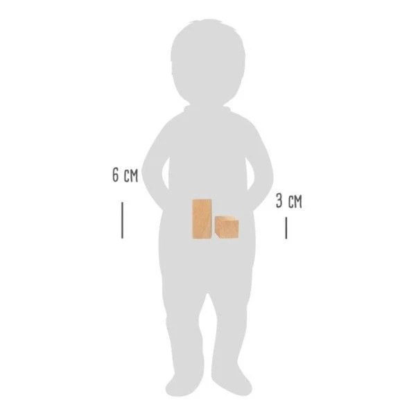 Jouet En Bois Baril De 50 Cubes Safari Small Foot By Legler® - Cubes En Bois 5 Jouet En Bois Baril De 50 Cubes Safari Small Foot By Legler® - Cubes En Bois – Image 3