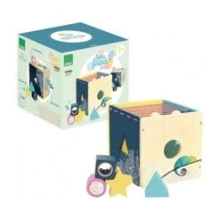 Jouet En Bois Boite à Formes D'éveil Sensoriel Vilac® Canopée- Jouets En Bois France -Bois Jouets Magasin jouet en bois boite a formes d eveil sensoriel vilac jouets en bois france 6