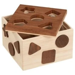 Jouet En Bois Boîte à Formes Nature Goki® - Jouet Naturel 6 Jouet En Bois Boîte à Formes Nature Goki® - Jouet Naturel -Bois Jouets Magasin jouet en bois boite a formes nature goki jouet naturel 1