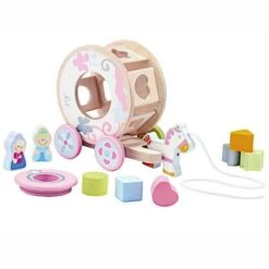Jouet En Bois Calèche Enchantée à Tirer Sevi 1831® - Jouets écologiques -Bois Jouets Magasin jouet en bois caleche enchantee a tirer sevi 1831 jouets ecologiques 2