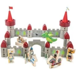Jouet De Construction Château Fort Des Dragons Tender Leaf Toys® - Jouets En Bois