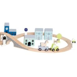 Jouet En Bois Circuit De Petites Voitures Bleu Jabadabado® - Jeux Bois Enfants -Bois Jouets Magasin jouet en bois circuit de petites voitures bleu jabadabado jeux bois enfants 3