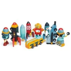 Jouet En Bois à Enficher Course Spatiale Tender Leaf Toys® - Jouets En Bois -Bois Jouets Magasin jouet en bois course spatiale tender leaf toys jouets en bois 5