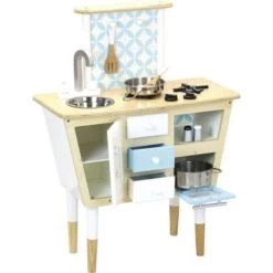 Jouet En Bois Dinette Cuisine Vintage Art Déco Vilac®- Jouets Dinette En Bois