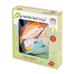 Jouet En Bois Dinette Marchande Panier Osier Poissonnier Tender Leaf Toys® - Jouets 3 Ans -Bois Jouets Magasin jouet en bois dinette marchande panier osier poissonnier tender leaf toys jouets 3 ans 2
