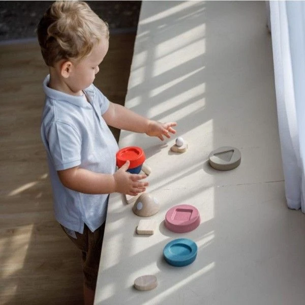 Jouet En Bois Fusée à Empiler Orchard Plantoys® -Jouet En Bois 9 Jouet En Bois Fusée à Empiler Orchard Plantoys® -Jouet En Bois – Image 7