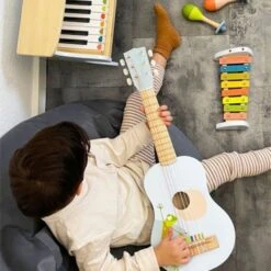Jouet En Bois Guitare Groovy Beats Small Foot By Legler® - Jouets Musicaux -Bois Jouets Magasin jouet en bois guitare groovy beats small foot by legler jouets musicaux 8