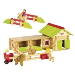 Jouet En BoisJeujura® Centre Équestre 180 Pcs | Ref: 8057 - Jouet En Bois Jeujura
