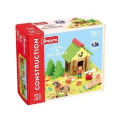 Jouet En BoisJeujura® Kit La Maison Du Bûcheron 50 Pcs | Ref: 8226 - Jouet En Bois Jeujura -Bois Jouets Magasin jouet en bois jeujura kit la maison du bucheron 50 pcs ref 8226 jouet en bois jeujura 3