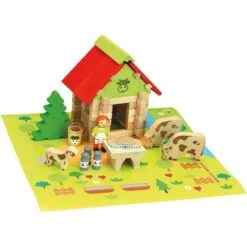 Jouet En BoisJeujura® Kit La Maison Du Comté 50 Pcs | Ref: 8224 - Jouet En Bois Jeujura