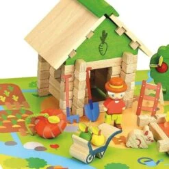 Jouet En BoisJeujura® Kit La Maison Du Jardinier 50 Pcs | Ref: 8225 - Jouet En Bois Jeujura -Bois Jouets Magasin jouet en bois jeujura kit la maison du jardinier 50 pcs ref 8225 jouet en bois jeujura 2