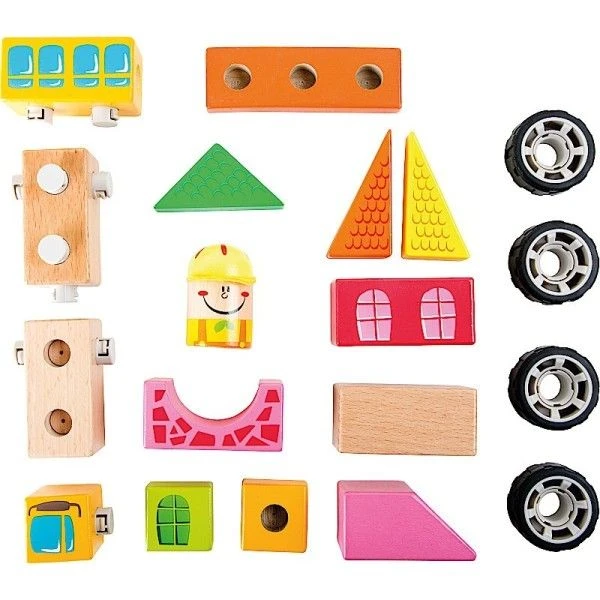 Jouet En Bois Kit De Construction Bus Scolaire 19 Pièces Small Foot By Legler® - Jouets 2 Ans 4 Jouet En Bois Kit De Construction Bus Scolaire 19 Pièces Small Foot By Legler® - Jouets 2 Ans – Image 2