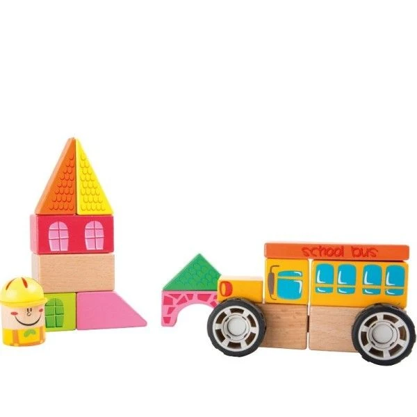 Jouet En Bois Kit De Construction Bus Scolaire 19 Pièces Small Foot By Legler® - Jouets 2 Ans 3 Jouet En Bois Kit De Construction Bus Scolaire 19 Pièces Small Foot By Legler® - Jouets 2 Ans
