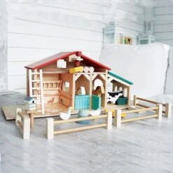 Jouet En Bois La Ferme Avec Animaux Tender Leaf Toys® - Jouets Imitation -Bois Jouets Magasin jouet en bois la ferme avec animaux tender leaf toys jouets imitation 8