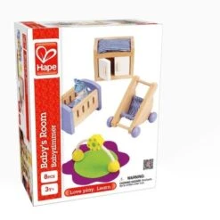 Jouet En Bois Maison De Poupées Accessoires 'Chambre De Bébé' Hape® - Jouets Hape® -Bois Jouets Magasin jouet en bois maison de poupees accessoires chambre de bebe hape 3