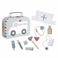 Jouet En Bois Malette Du Docteur GriseJabadabado® - Jeux Bois Enfants -Bois Jouets Magasin jouet en bois malette du docteur grise jabadabado jeux bois enfants 2