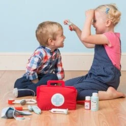 Jouet En Bois Mallette De Docteur Le Toy Van® - Jouets Imitation -Bois Jouets Magasin jouet en bois mallette de docteur le toy van imitation 5