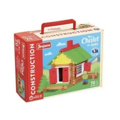 Jouet En Bois Mon Chalet En Bois 70 Pièces Jeujura® | Ref: 8001 - Jouets En Bois -Bois Jouets Magasin jouet en bois mon chalet en bois 70 pieces jeujura ref 8001 jouets en bois 1
