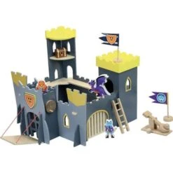Jouet En Bois Mon Château Fort Vilac® - Château Chevalier -Bois Jouets Magasin jouet en bois mon chateau fort vilac chateau chevalier 2