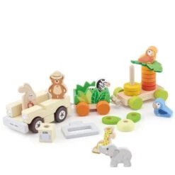 Jouet En Bois Petit Train Safari Sevi 1831® - Jouets écologiques -Bois Jouets Magasin jouet en bois petit train safari sevi 1831 jouets ecologiques 1