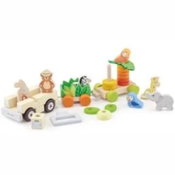 Jouet En Bois Petit Train Safari Sevi 1831® - Jouets écologiques -Bois Jouets Magasin jouet en bois petit train safari sevi 1831 jouets ecologiques 2