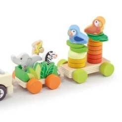 Jouet En Bois Petit Train Safari Sevi 1831® - Jouets écologiques -Bois Jouets Magasin jouet en bois petit train safari sevi 1831 jouets ecologiques 4