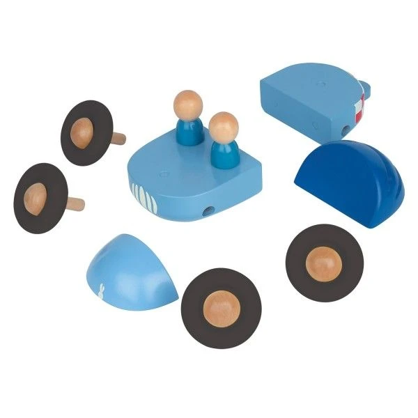 Jouet En Bois Petit Vehicule à Construire Magnétique 'Kit Magnet' Cabriolet Janod - Jouet En Bois 4 Jouet En Bois Petit Vehicule à Construire Magnétique 'Kit Magnet' Cabriolet Janod - Jouet En Bois – Image 2