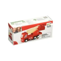 Jouet En Bois Petites Voitures Camion De Pompiers PlanCity Plantoys® - Jouet En Bois -Bois Jouets Magasin jouet en bois petites voitures camion de pompiers plancity plantoys jouet en bois 1
