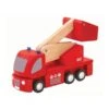Jouet En Bois Petites Voitures Camion De Pompiers PlanCity Plantoys® - Jouet En Bois -Bois Jouets Magasin jouet en bois petites voitures camion de pompiers plancity plantoys jouet en bois