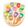 Tender Leaf Toys Jouet En Bois Puzzle ApprentissageChiffres 'Combien De Glands?' - Jouets En Bois