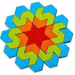 Jouet En Bois Puzzle Attrimath Kaléidoscope HABA® - Jouet En Bois