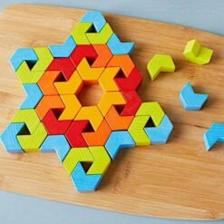 Jouet En Bois Puzzle Attrimath Kaléidoscope HABA® - Jouet En Bois -Bois Jouets Magasin jouet en bois puzzle attrimath kaleidoscope haba jouet en bois 3