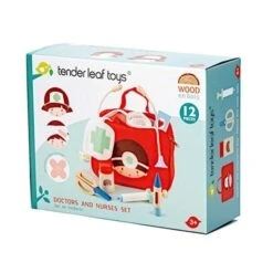 Jouet En Bois Sacoche Du Médecin Rouge Tender Leaf Toys® - Jouer Au Medecin -Bois Jouets Magasin jouet en bois sacoche du medecin rouge tender leaf toys jouer au medecin 3