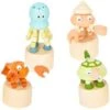 Jouet En Bois Set De 4 Poussoirs De La Mer Small Foot By Legler® - Jouets En Bois -Bois Jouets Magasin jouet en bois set de 4 poussoirs de la mer small foot by legler jouets en bois
