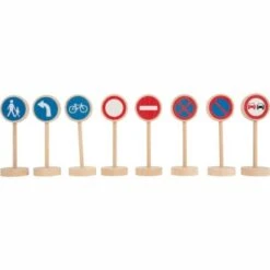 Jouet En Bois Set De Panneaux De Signalisation 25 Pièces Small Foot By Legler® - Petites Voitures -Bois Jouets Magasin jouet en bois set de panneaux de signalisation legler petites voitures 2