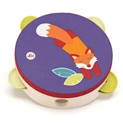 Jouet En Bois Tambourin à Cymbalettes 'Danses Des Bois' Sevi 1831® - Jouet Musical -Bois Jouets Magasin jouet en bois tambourin a cymbalettes danses des bois sevi 1831 jouet musical 1