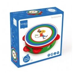 Jouet En Bois Tambourin Déco Fanfare Scratch® - Jouet En Bois -Bois Jouets Magasin jouet en bois tambourin deco fanfare scratch jouet en bois 2