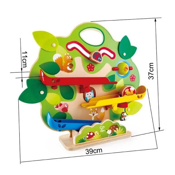 Jouet En Bois Toboggan Circuit Train 'Chemin De Fer Ecureuil' Hape - Jouets En Bois 7 Jouet En Bois Toboggan Circuit Train 'Chemin De Fer Ecureuil' Hape - Jouets En Bois – Image 5