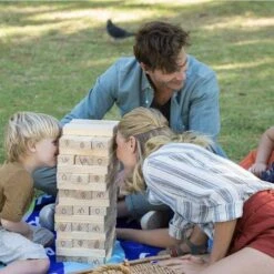 Jouet En Bois Tour Vacillante Géante EverEarth® - Jouets En Bois -Bois Jouets Magasin jouet en bois tour vacillante geante everearth jouets en bois 2