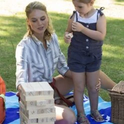 Jouet En Bois Tour Vacillante Géante EverEarth® - Jouets En Bois -Bois Jouets Magasin jouet en bois tour vacillante geante everearth jouets en bois 3