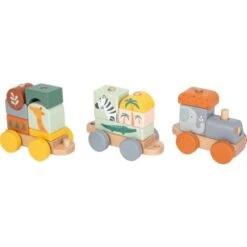 Jouet En Bois Train De Cubes Safari Small Foot By Legler® - Train En Bois -Bois Jouets Magasin jouet en bois train de cubes safari small foot by legler jouets en bois 2