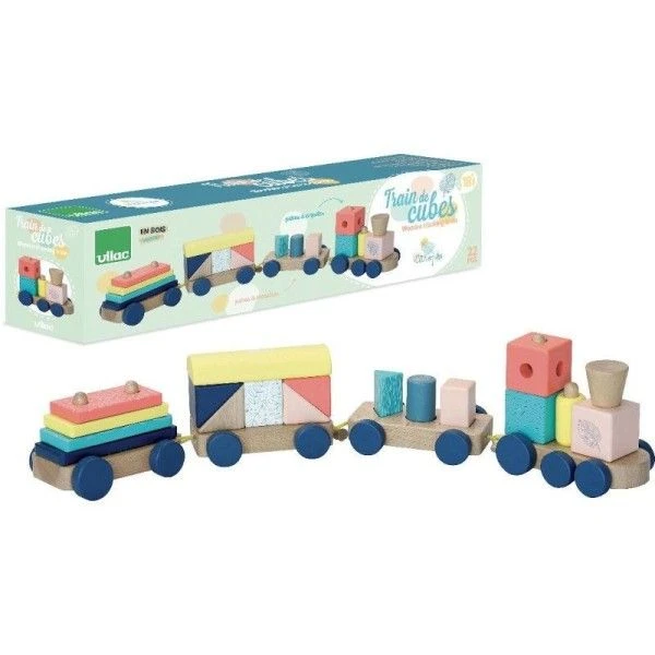 Jouet En Bois Train De Cubes Sous La Canopée Vilac® - Jouets En Bois 13 Jouet En Bois Train De Cubes Sous La Canopée Vilac® - Jouets En Bois – Image 11