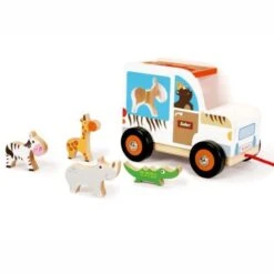 Jouet En Bois Voiture Boite à Formes Safari Scratch® - Jouets 2 Ans