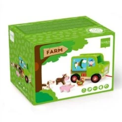 Jouet En Bois Voiture Boite à Formes Animaux De La Ferme Scratch® - Jouets 2 Ans -Bois Jouets Magasin jouet en bois voiture boite a formes animaux de la ferme scratch jouets 2 ans 3
