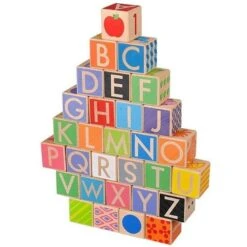 Jouet EverEarth® Chariot De Marche Avec Cubes Abécédaire (EN) - Jouets Bois -Bois Jouets Magasin jouet everearth chariot de marche avec cubes abecedaire en jouets bois 3