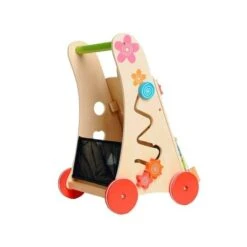 Jouet EverEarth Chariot De Marche Multi-activités - Jouets Bois -Bois Jouets Magasin jouet everearth chariot de marche multi activites jouets bois 2