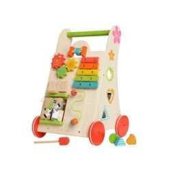 Jouet EverEarth Chariot De Marche Multi-activités - Jouets Bois
