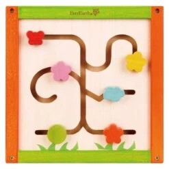 Jouet Cube D'éveil Bébé En Bois Garden EverEarth® - Jouets Bois -Bois Jouets Magasin jouet everearth cube d activites garden jouets bois 4