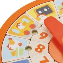 Jouet Horloge éducative Sevi 1831 - Jouets En Bois -Bois Jouets Magasin jouet horloge educative sevi 1831 jouets en bois 2